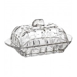 Manteigueira 17x10cm Deli de Cristal Ecologico